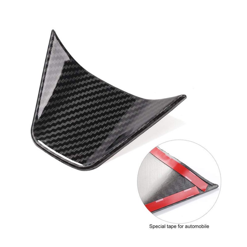 CKE Compatible with Toyota Camry Accessories 2024 2023 2022 2021 2020 2019 2018 for Avalon Accessories 2022-2019 Car Center Console Steering Wheel Button Cover Trims -Carbon Fiber Style - Image 5